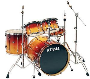 Tama SL50F-CAF, Superstar Custom "Jazz - Rock" Drum Set,